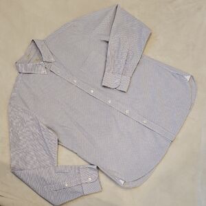 J. Crew Light Blue Patterned Button Down Shirt